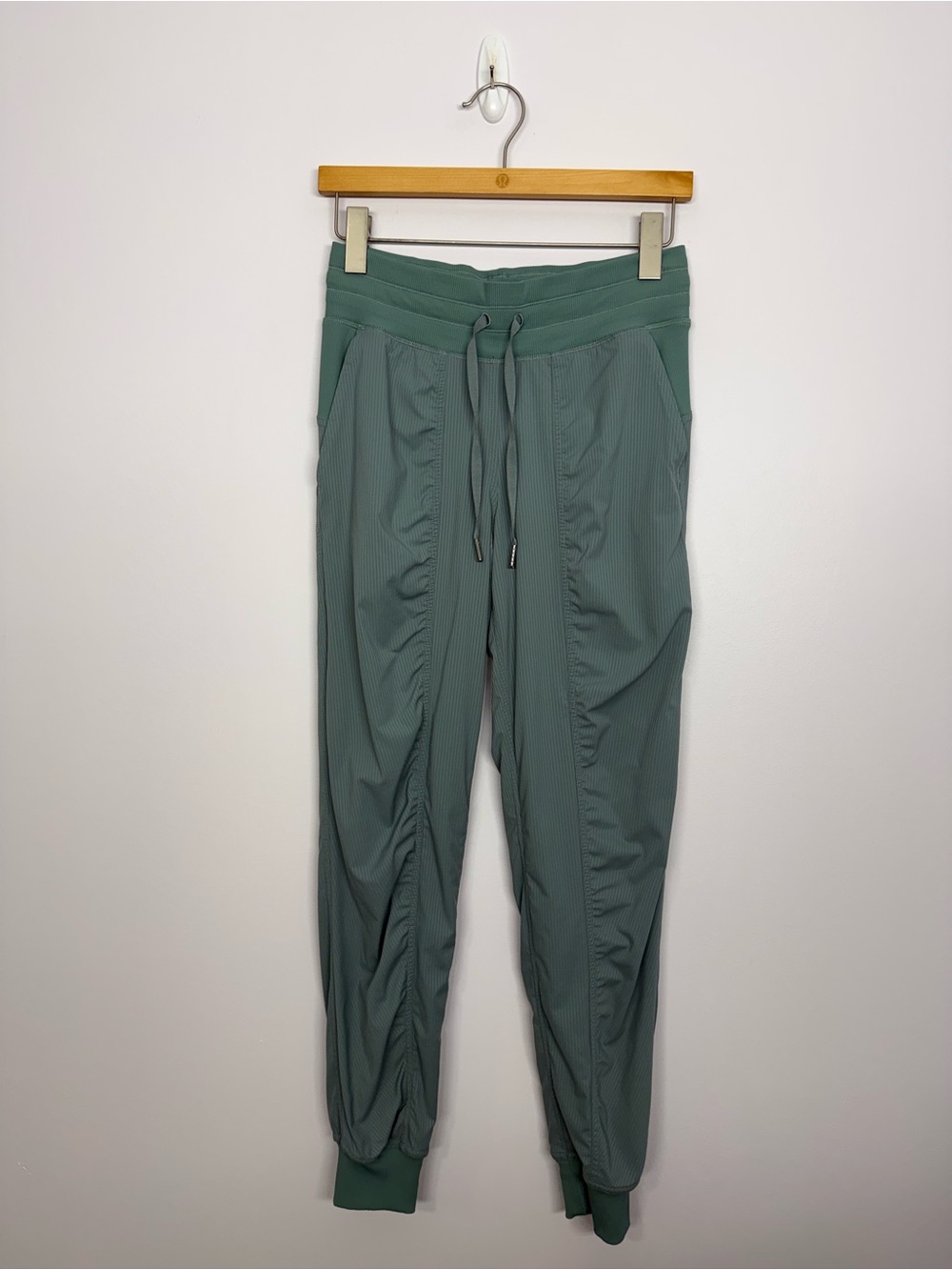 48: Lululemon Dance Studio Mid-Rise Jogger Full Length Crater Blue Size 4 28”